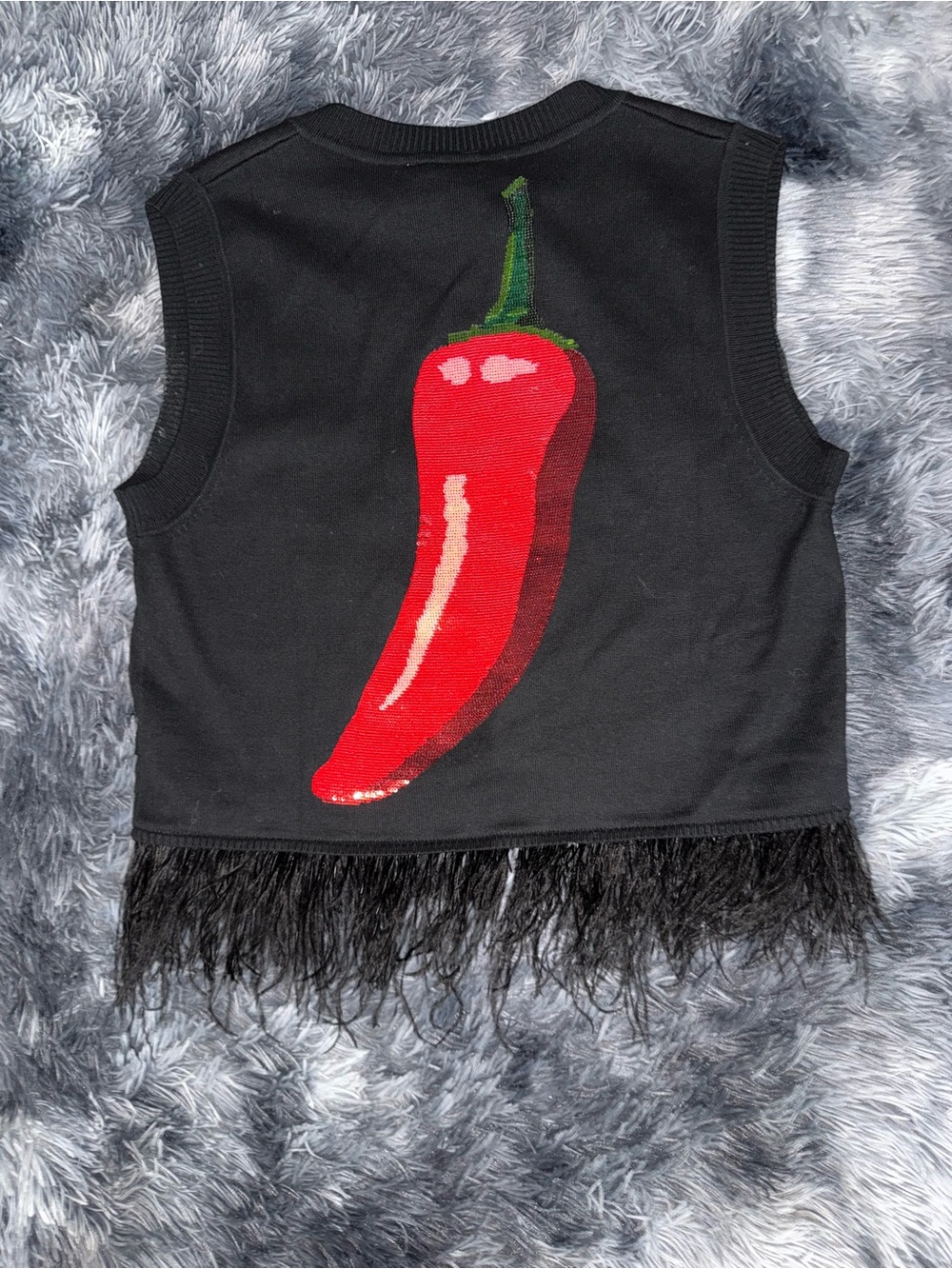 Queen of Sparkles Caliente Sweater Vest - Picture 3 of 3
